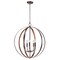 Maxim Lighting Provident 5-Light 24" Wide Oil Rubbed Bronze Pendant Light 10032OI - alternate 1